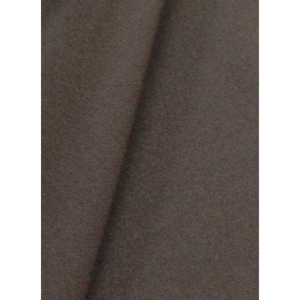 Ткань Габардин коричневый шир.150 см (50м. в рул)