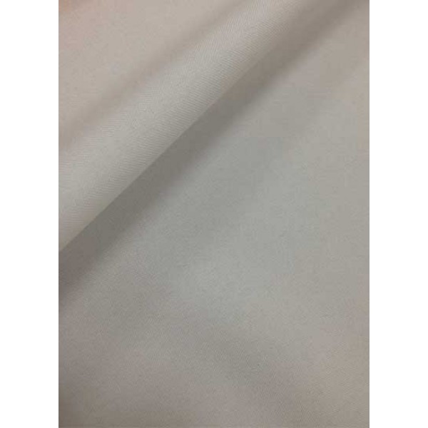 Ткань Габардин белый шир.150 см (50м. в рул)
